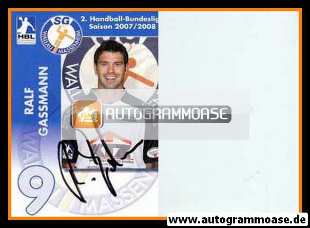 Autogramm Handball | SG Wallau/Massenheim | 2007 | Ralf GASSMANN