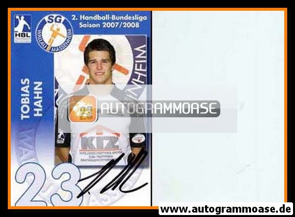 Autogramm Handball | SG Wallau/Massenheim | 2007 | Tobias HAHN
