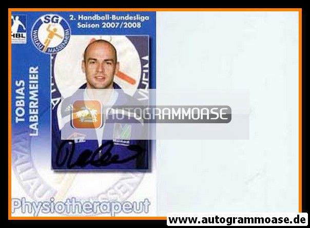 Autogramm Handball | SG Wallau/Massenheim | 2007 | Tobias LABERMEIER