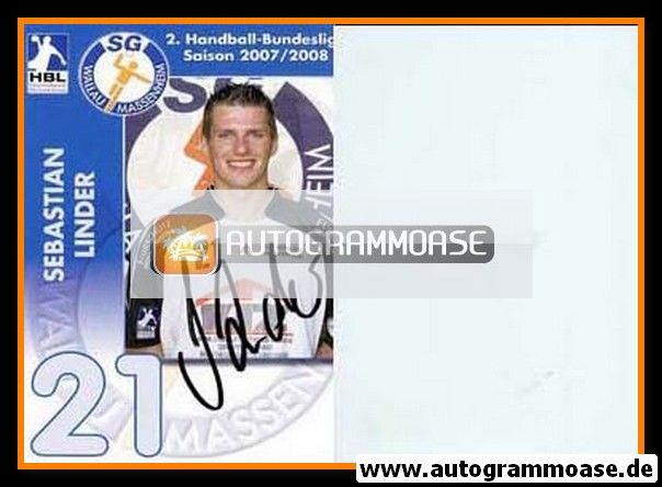 Autogramm Handball | SG Wallau/Massenheim | 2007 | Sebastian LINDER