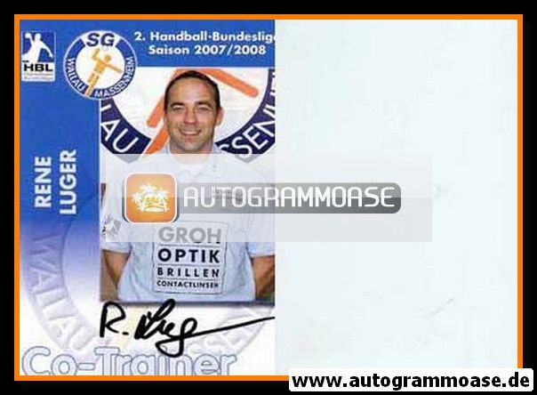 Autogramm Handball | SG Wallau/Massenheim | 2007 | Rene LUGER