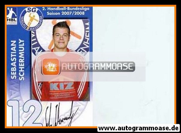 Autogramm Handball | SG Wallau/Massenheim | 2007 | Sebastian SCHERMULY