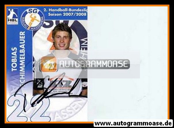 Autogramm Handball | SG Wallau/Massenheim | 2007 | Tobias SCHIMMELBAUER