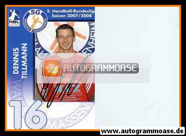 Autogramm Handball | SG Wallau/Massenheim | 2007 | Dennis TILLMANN