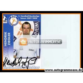 Autogramm Handball | SG Wallau/Massenheim | 2007 | Hendrik ZIEGLER