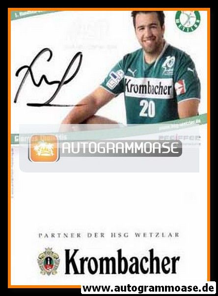 Autogramm Handball | HSG Wetzlar | 2007 | Giorgos CHALKIDIS