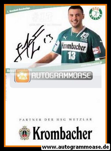 Autogramm Handball | HSG Wetzlar | 2007 | Kreso IVANKOVIC