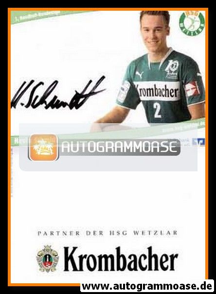 Autogramm Handball | HSG Wetzlar | 2007 | Kevin SCHMIDT