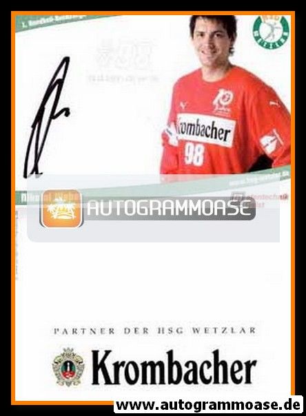 Autogramm Handball | HSG Wetzlar | 2007 | Nikolai WEBER