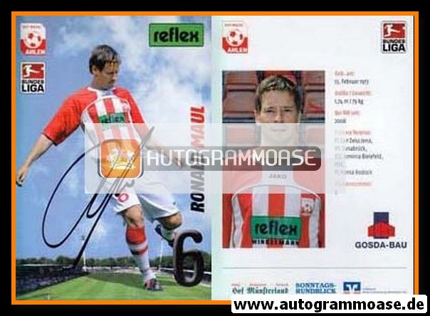 Autogramm Fussball | Rot Weiss Ahlen | 2009 | Ronald MAUL