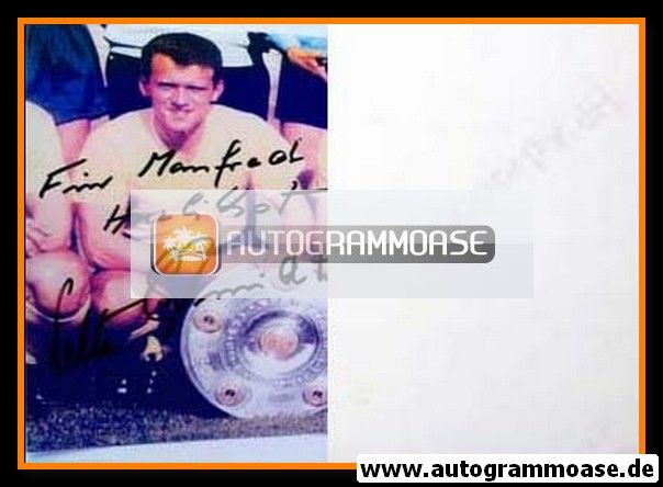 Autogramm Fussball | Eintracht Braunschweig | 1960er Foto | Walter SCHMIDT (Meisterschale)