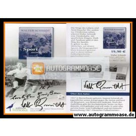 Autogramm Fussball | Eintracht Braunschweig | 1960er Retro | Walter SCHMIDT (Collage SW)