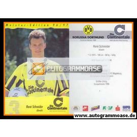 Autogramm Fussball | Borussia Dortmund | 1996 | Rene SCHNEIDER