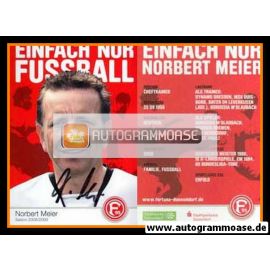 Autogramm Fussball | Fortuna Düsseldorf | 2008 | Norbert MEIER