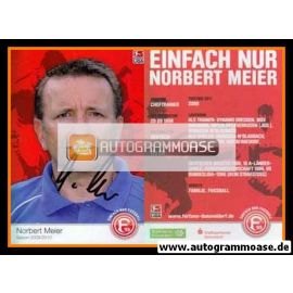 Autogramm Fussball | Fortuna Düsseldorf | 2009 | Norbert MEIER