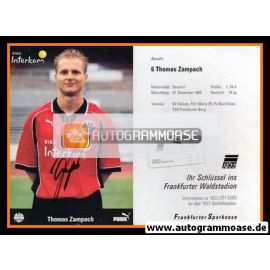 Autogramm Fussball | Eintracht Frankfurt | 1998 | Thomas ZAMPACH