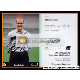 Autogramm Fussball | Eintracht Frankfurt | 1999 | Sven SCHMITT