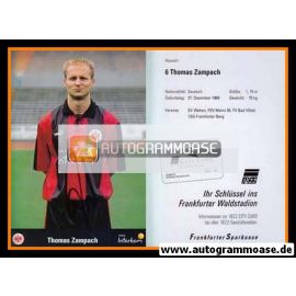 Autogramm Fussball | Eintracht Frankfurt | 1999 | Thomas ZAMPACH