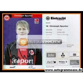 Autogramm Fussball | Eintracht Frankfurt | 2006 | Christoph SPYCHER (1)