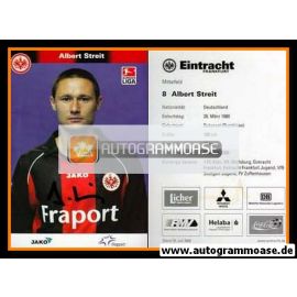 Autogramm Fussball | Eintracht Frankfurt | 2006 | Albert STREIT