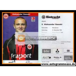 Autogramm Fussball | Eintracht Frankfurt | 2006 | Aleksandar VASOSKI