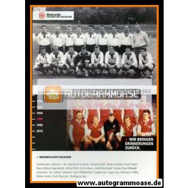 Mannschaftskarte Fussball | Eintracht Frankfurt | Retro Museum | Europapokalfinalist 1960