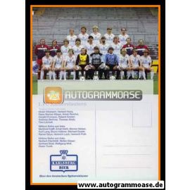 Mannschaftskarte Fussball | 1. FC Kaiserslautern | 1984