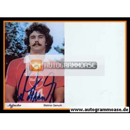 Autogramm Fussball | Bayer Leverkusen | 1981 | Dietmar DEMUTH