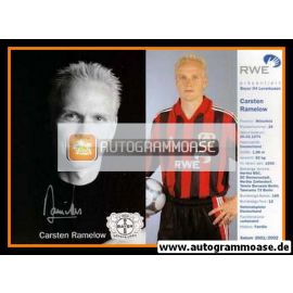 Autogramm Fussball | Bayer Leverkusen | 2001 | Carsten RAMELOW