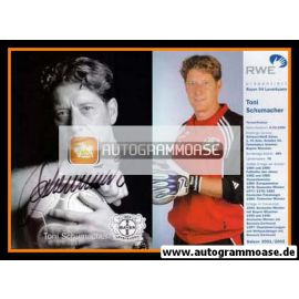 Autogramm Fussball | Bayer Leverkusen | 2001 | Harald SCHUMACHER