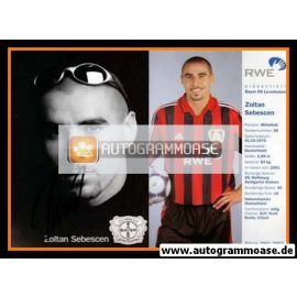 Autogramm Fussball | Bayer Leverkusen | 2001 | Zoltan SEBESCEN