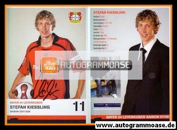 Autogramm Fussball | Bayer Leverkusen | 2007 | Stefan KIESSLING