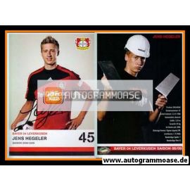 Autogramm Fussball | Bayer Leverkusen | 2008 | Jens HEGELER