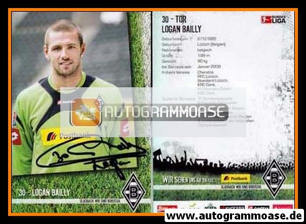 Autogramm Fussball | Borussia Mönchengladbach | 2009 | Logan BAILLY