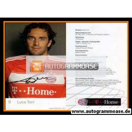Autogramm Fussball | FC Bayern München | 2008 Druck | Luca TONI