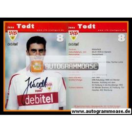 Autogramm Fussball | VfB Stuttgart | 2002 | Jens TODT