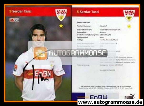 Autogramm Fussball | VfB Stuttgart | 2008 | Serdar TASCI