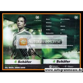 Autogramm Fussball | VfL Wolfsburg | 2009 | Marcel SCHÄFER