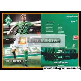 Autogramm Fussball | SV Werder Bremen | 2011 | Per MERTESACKER