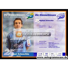 Autogramm Fussball | Chemnitzer FC | 2011 | Raphael SCHASCHKO