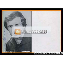 Autogramm Fussball | Eintracht Frankfurt | 1970er | Willi NEUBERGER