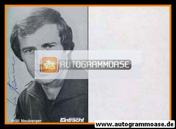 Autogramm Fussball | Eintracht Frankfurt | 1970er | Willi NEUBERGER