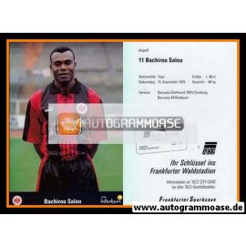 Autogramm Fussball | Eintracht Frankfurt | 1999 | Bachirou SALOU