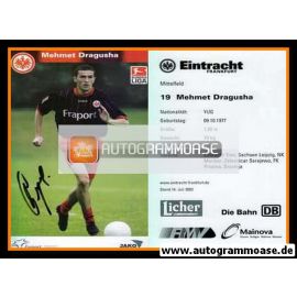 Autogramm Fussball | Eintracht Frankfurt | 2003 | Mehmet DRAGUSHA
