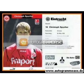 Autogramm Fussball | Eintracht Frankfurt | 2005 | Christoph SPYCHER