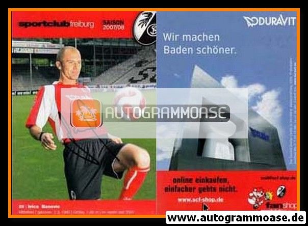 Autogramm Fussball | SC Freiburg | 2007 | Ivica BANOVIC