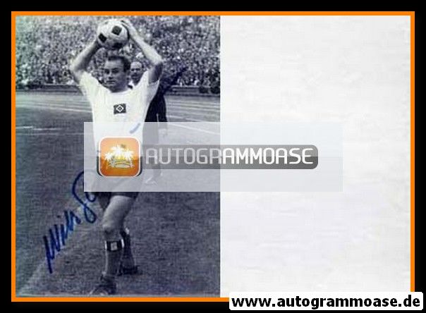 Autogramm Fussball | Hamburger SV | 1960er | Willi GIESEMANN (Einwurf SW)