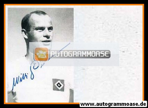 Autogramm Fussball | Hamburger SV | 1960er | Willi GIESEMANN (Portrait SW)