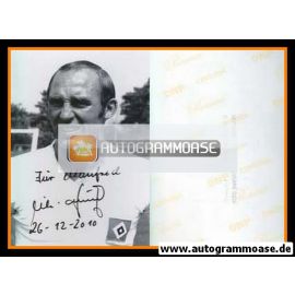 Autogramm Fussball | Hamburger SV | 1960er Foto | Willi SCHULZ (Portrait SW)