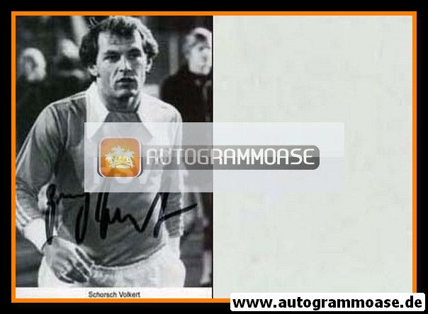 Autogramm Fussball | Hamburger SV | 1970er | Georg VOLKERT (Spielszene SW)